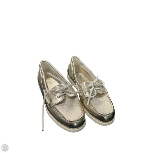 Shoes Flats By Talbots In Gold, Size: 8