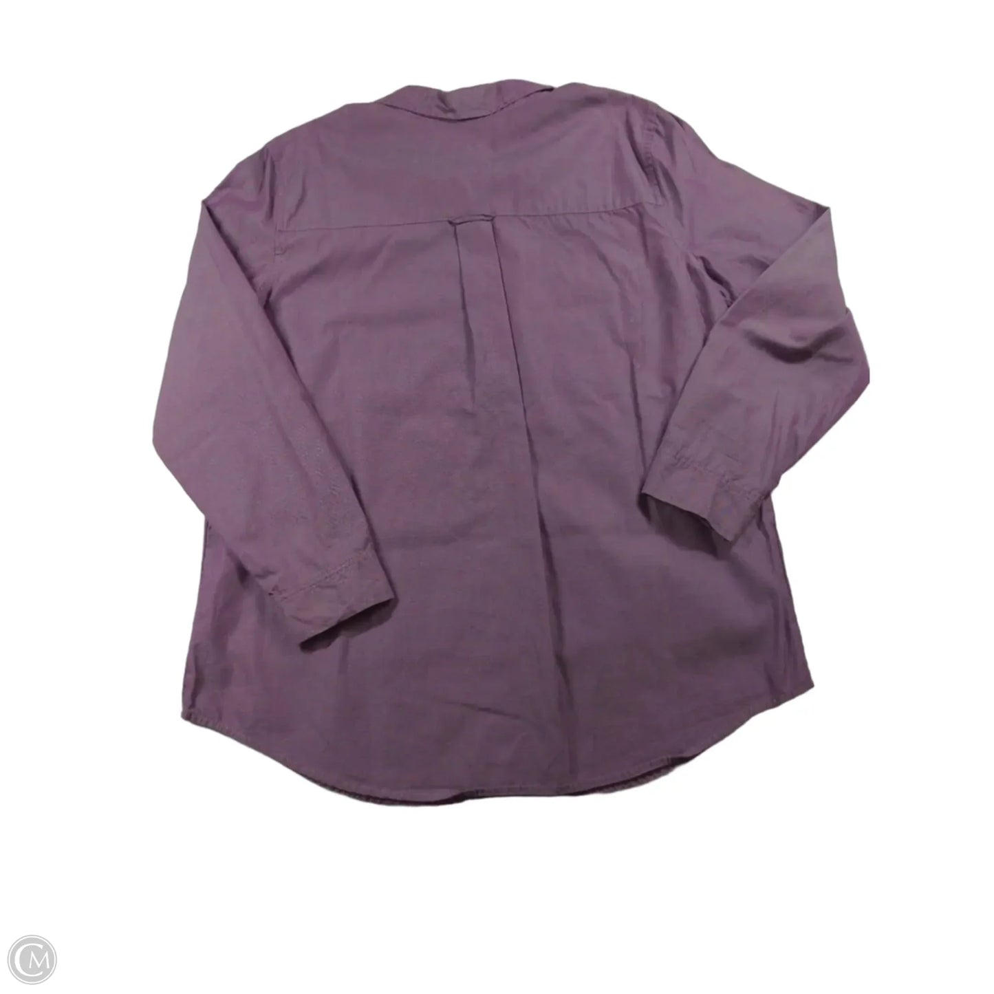 Blouse Long Sleeve By J. Jill In Purple, Size: S