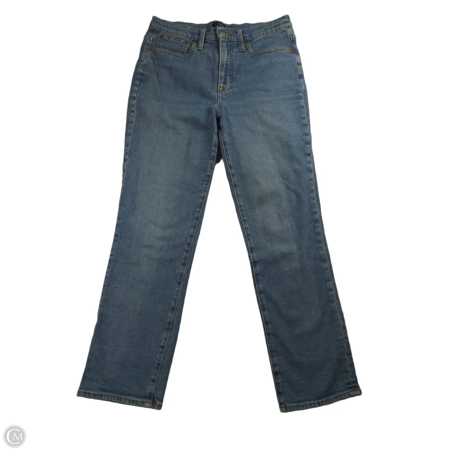 Jeans Straight By J. Crew In Blue, Size: 28