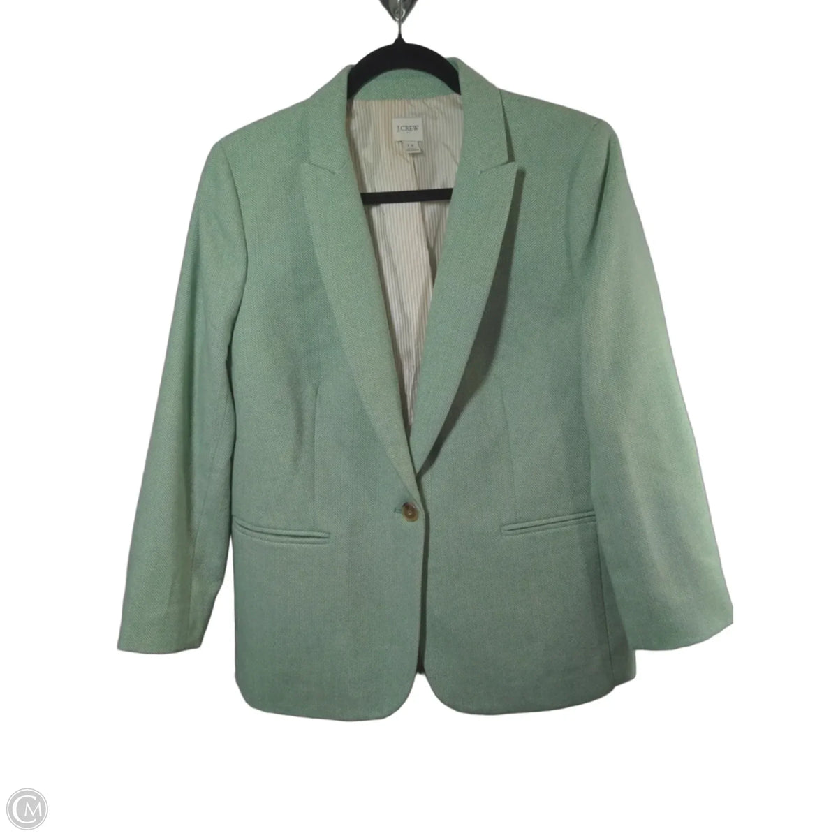 Blazer By J. Crew In Green, Size: 12