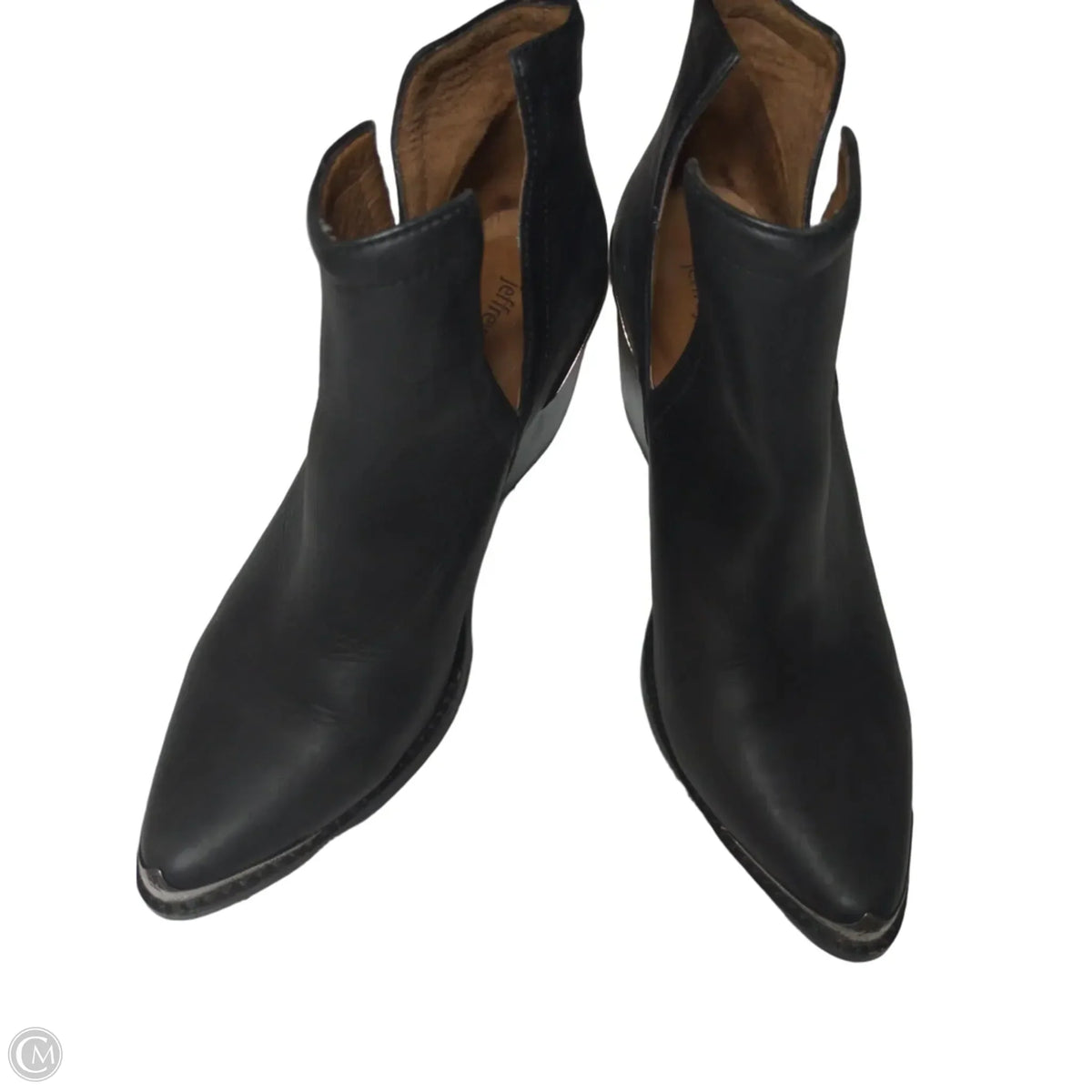 Boots Ankle Heels By Jeffrey Campbell In Black, Size: 8