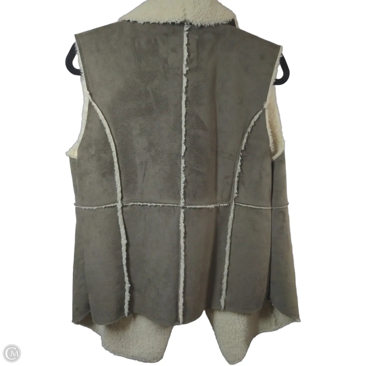 Vest Fleece By Dylan In Brown, Size: M