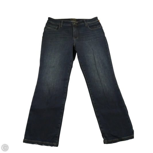 Jeans Straight By Kut In Blue, Size: 12p