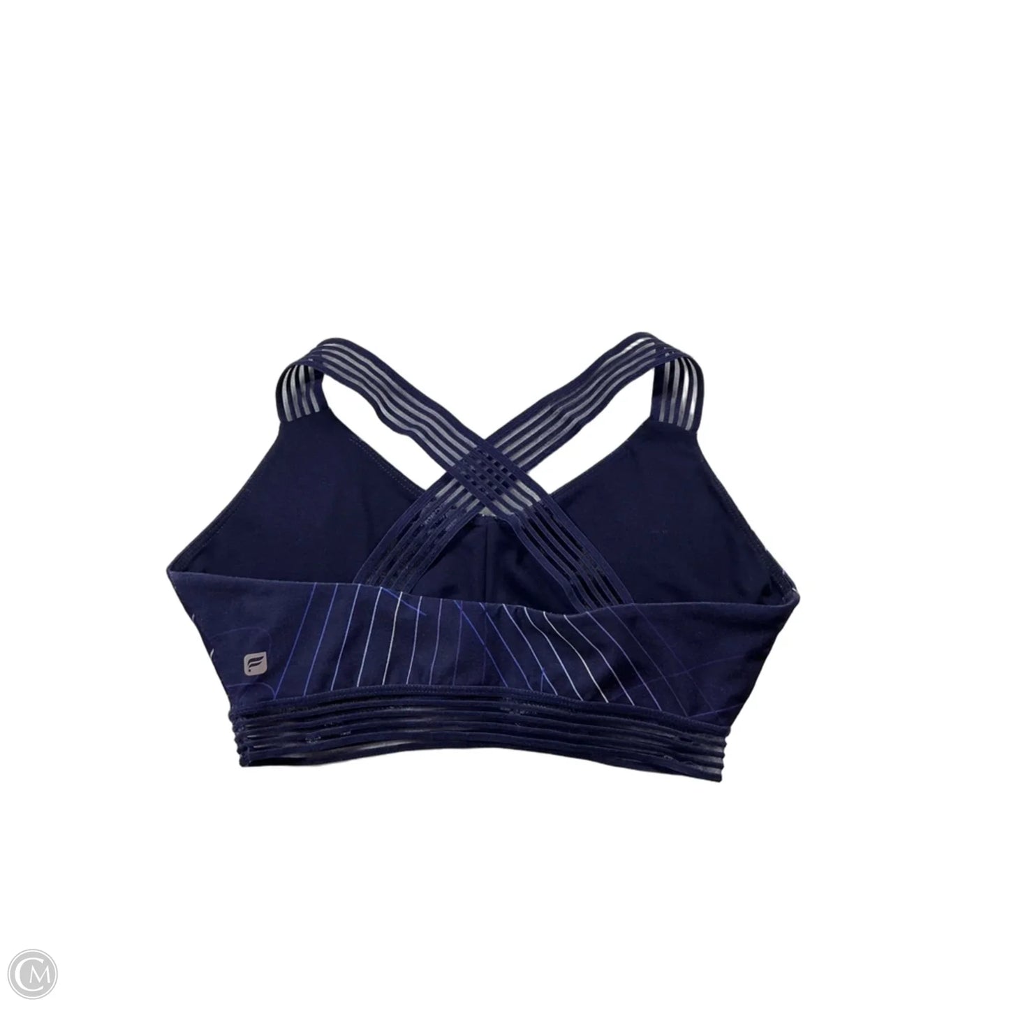 Athletic Bra By Fabletics In Blue, Size: S
