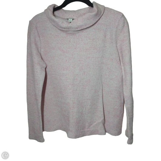 Top Long Sleeve By J. Crew In Pink, Size: S