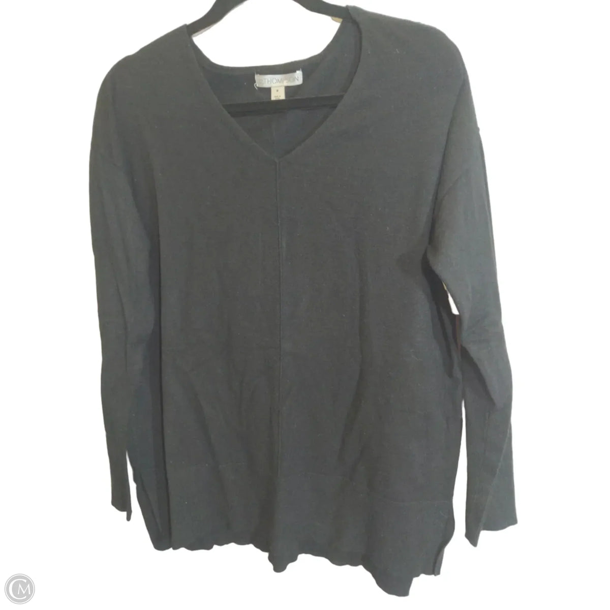Top Long Sleeve By Clothes Mentor In Black, Size: M
