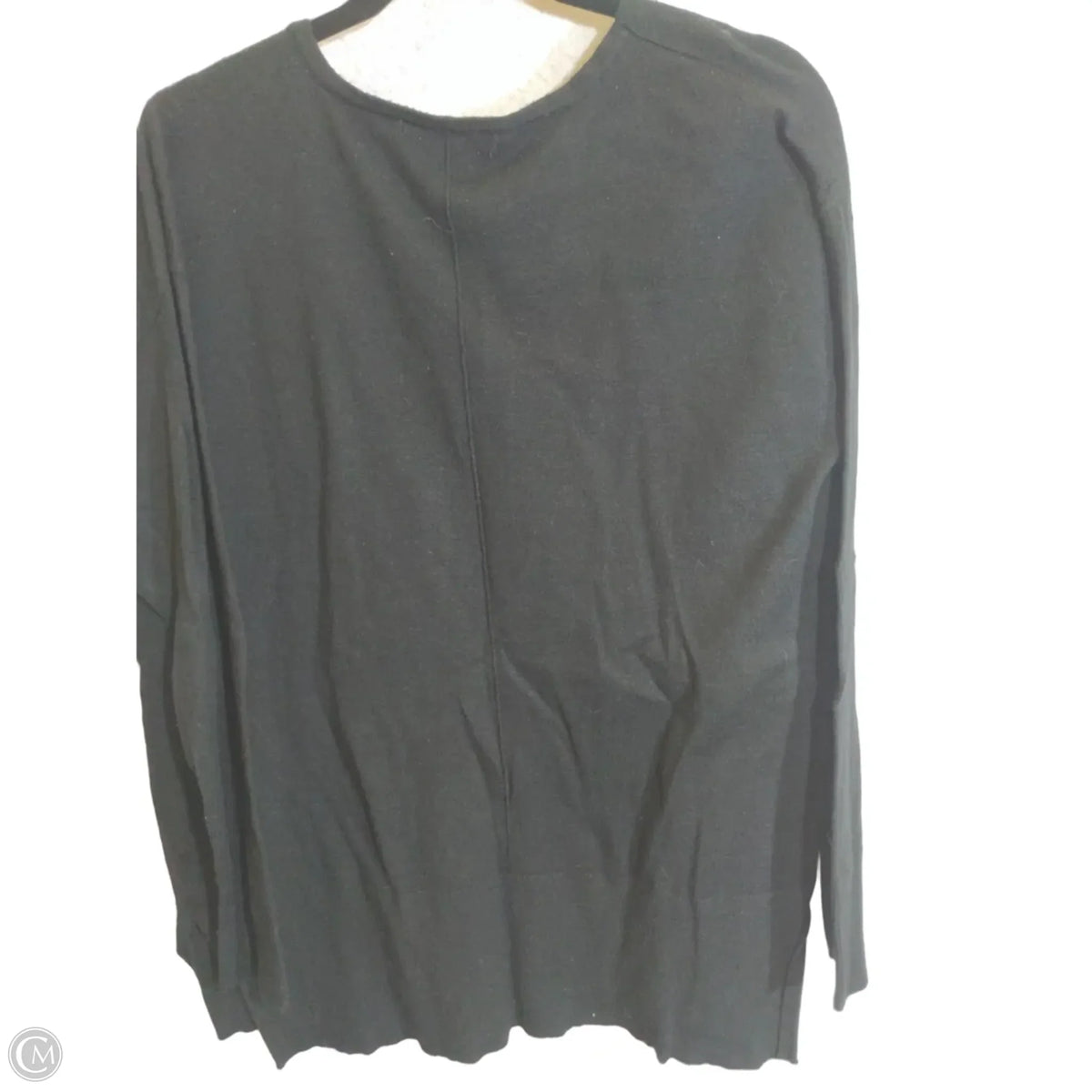 Top Long Sleeve By Clothes Mentor In Black, Size: M