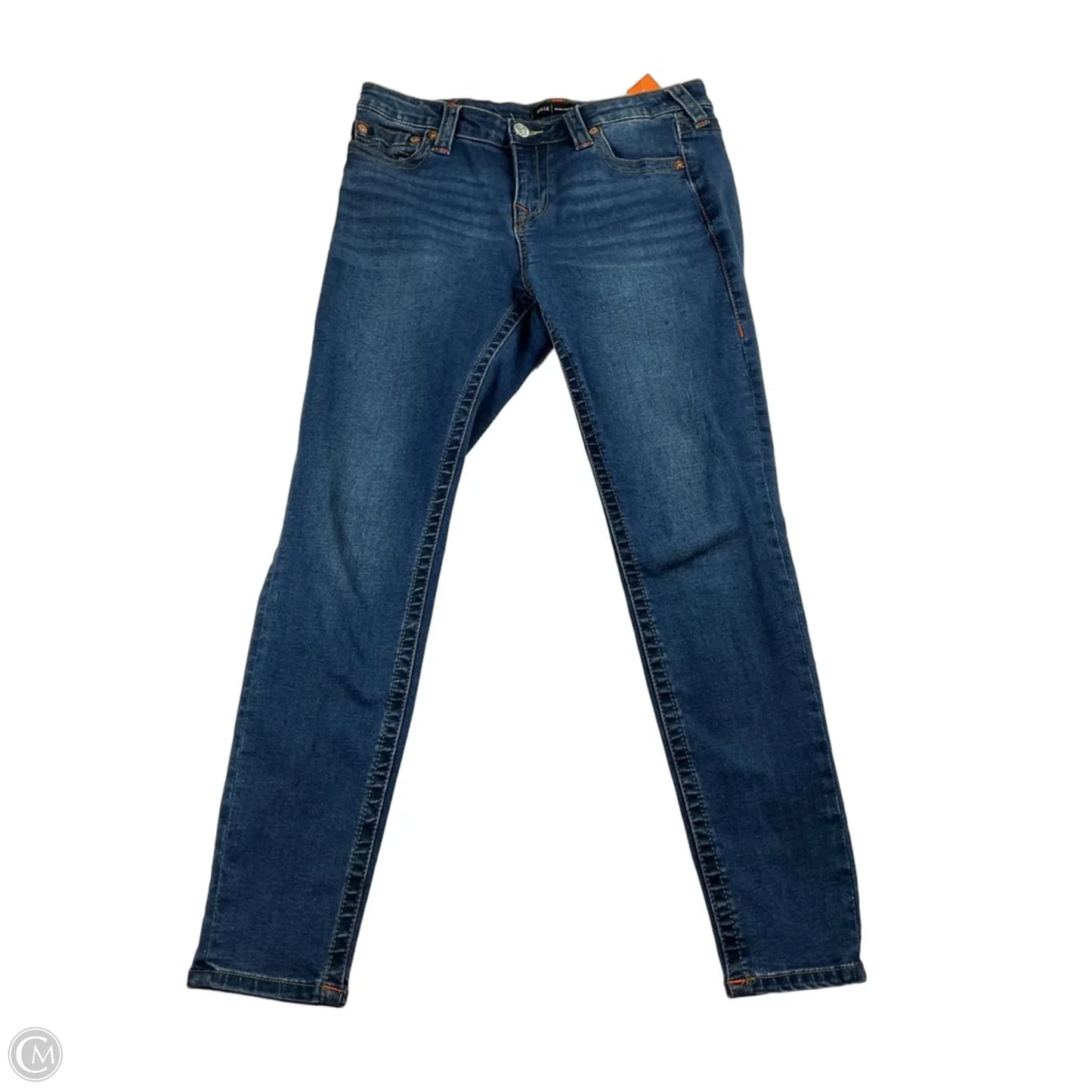 Jeans Straight By True Religion In Blue Denim, Size: 10