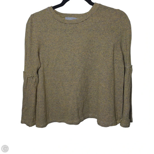 Top Long Sleeve By Clothes Mentor In Yellow, Size: S