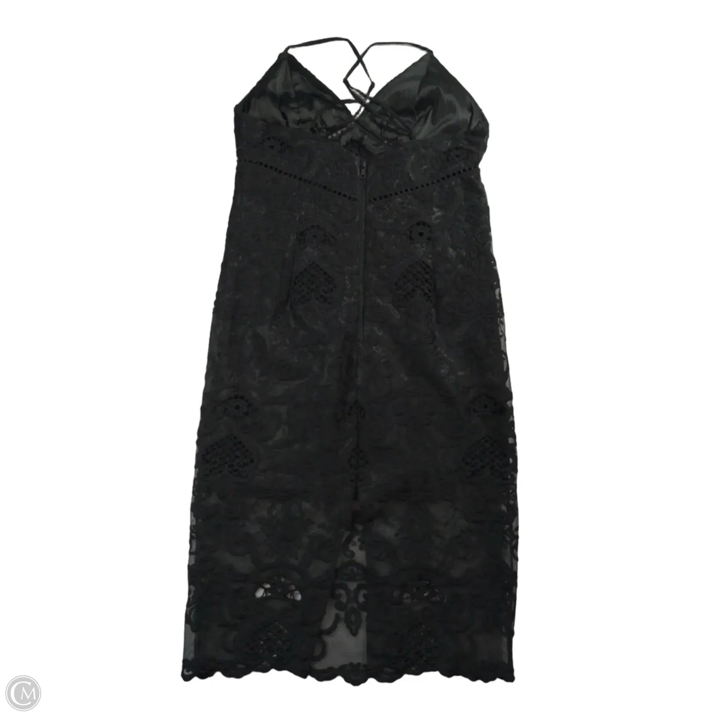 Dress Party Midi By Bardot In Black, Size: 8