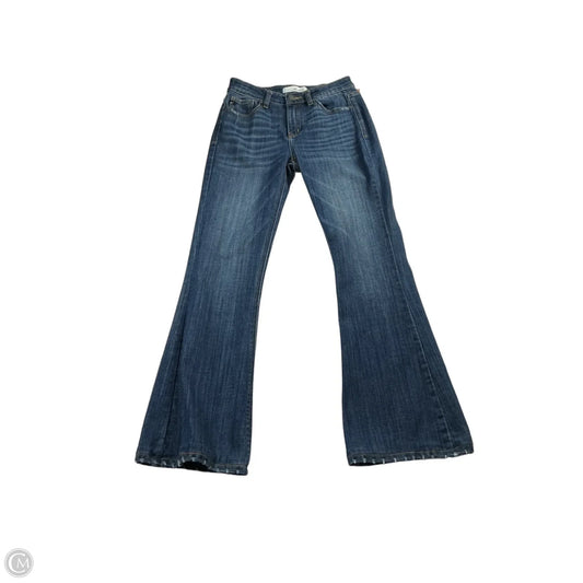 Jeans Boot Cut By Kancan In Blue Denim, Size: 2