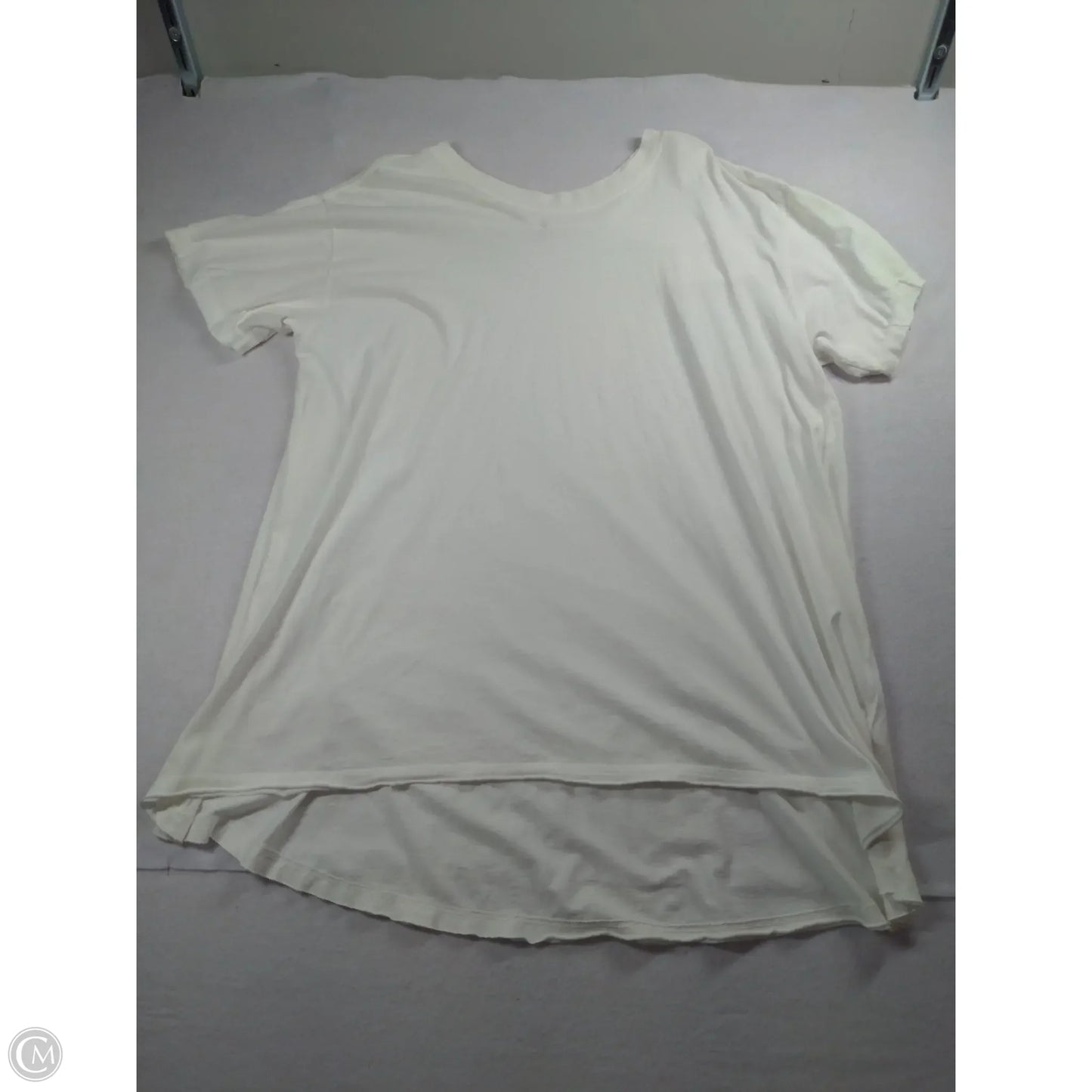 Top Short Sleeve Basic By Free People In White, Size: M