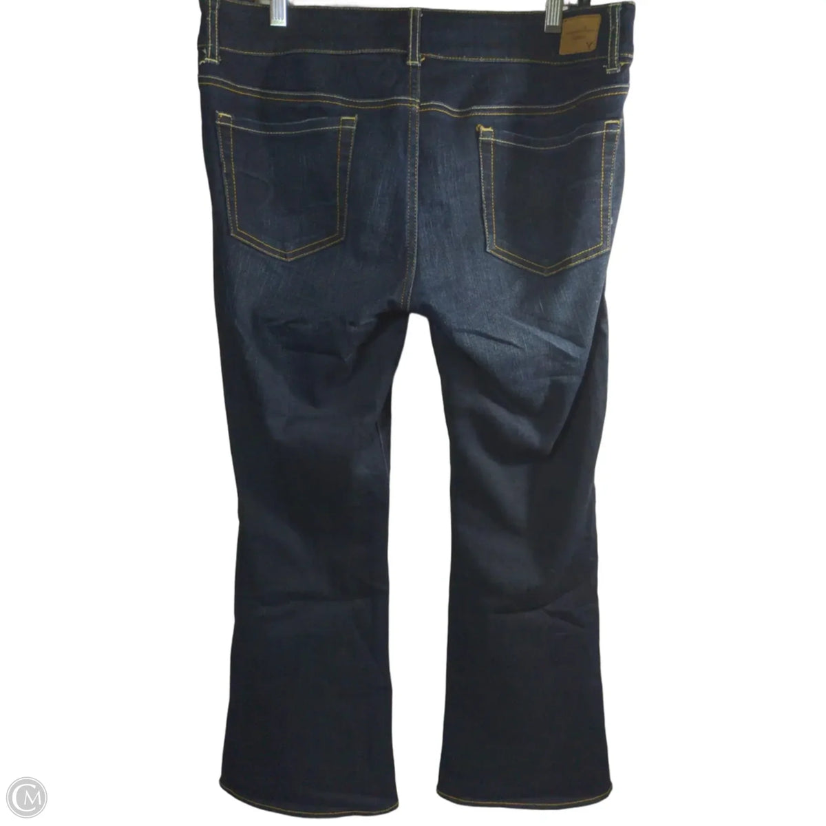 Jeans Boot Cut By American Eagle In Blue Denim, Size: 12