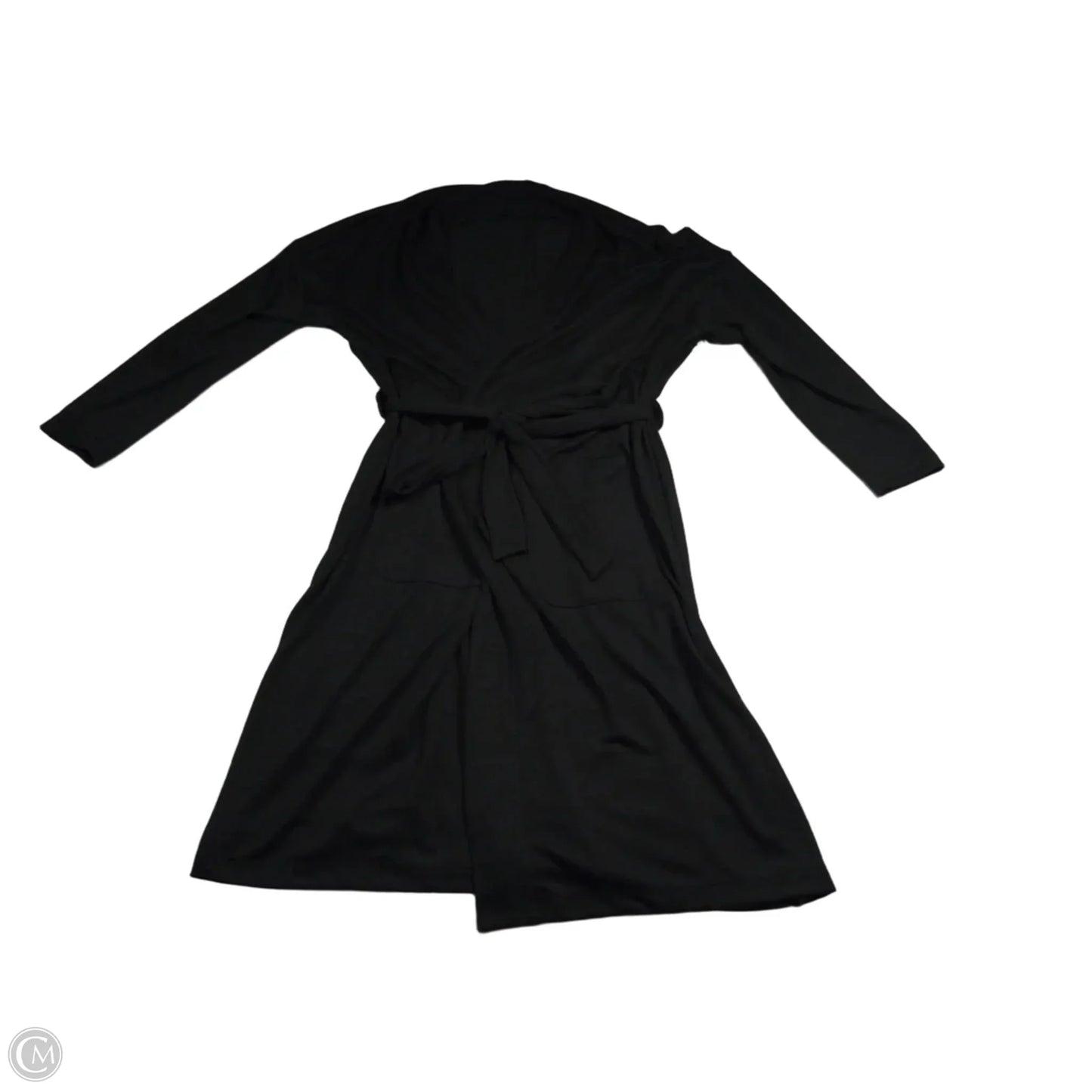 Top Long Sleeve By Banana Republic In Black, Size: Lp