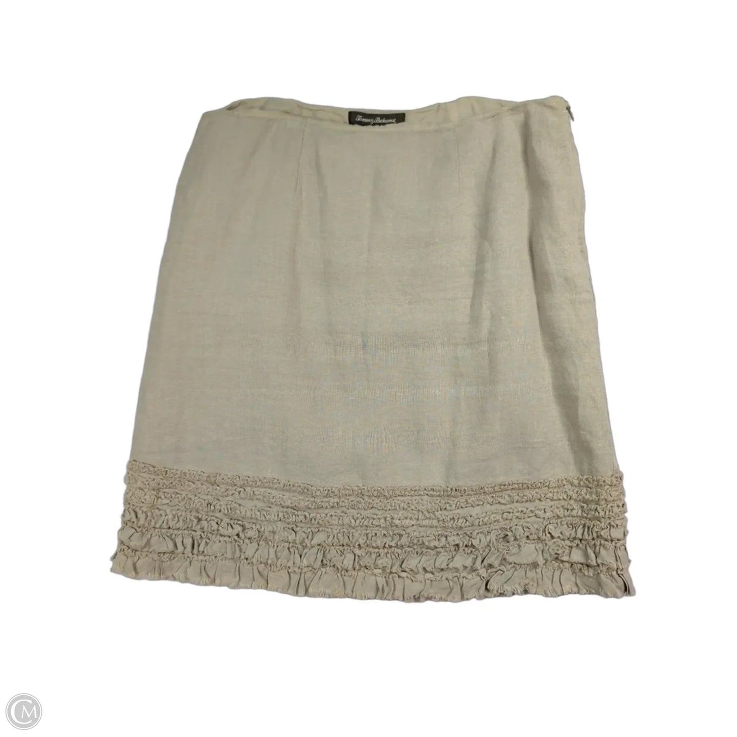 Skirt Midi By Tommy Bahama In Beige, Size: 4