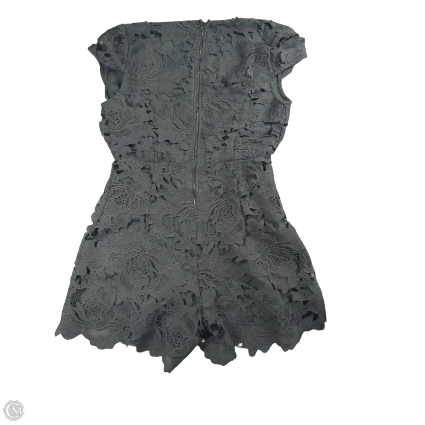 Romper By Clothes Mentor In Grey, Size: M