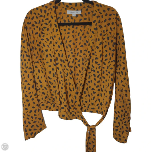 Top Long Sleeve By Clothes Mentor In Animal Print, Size: S