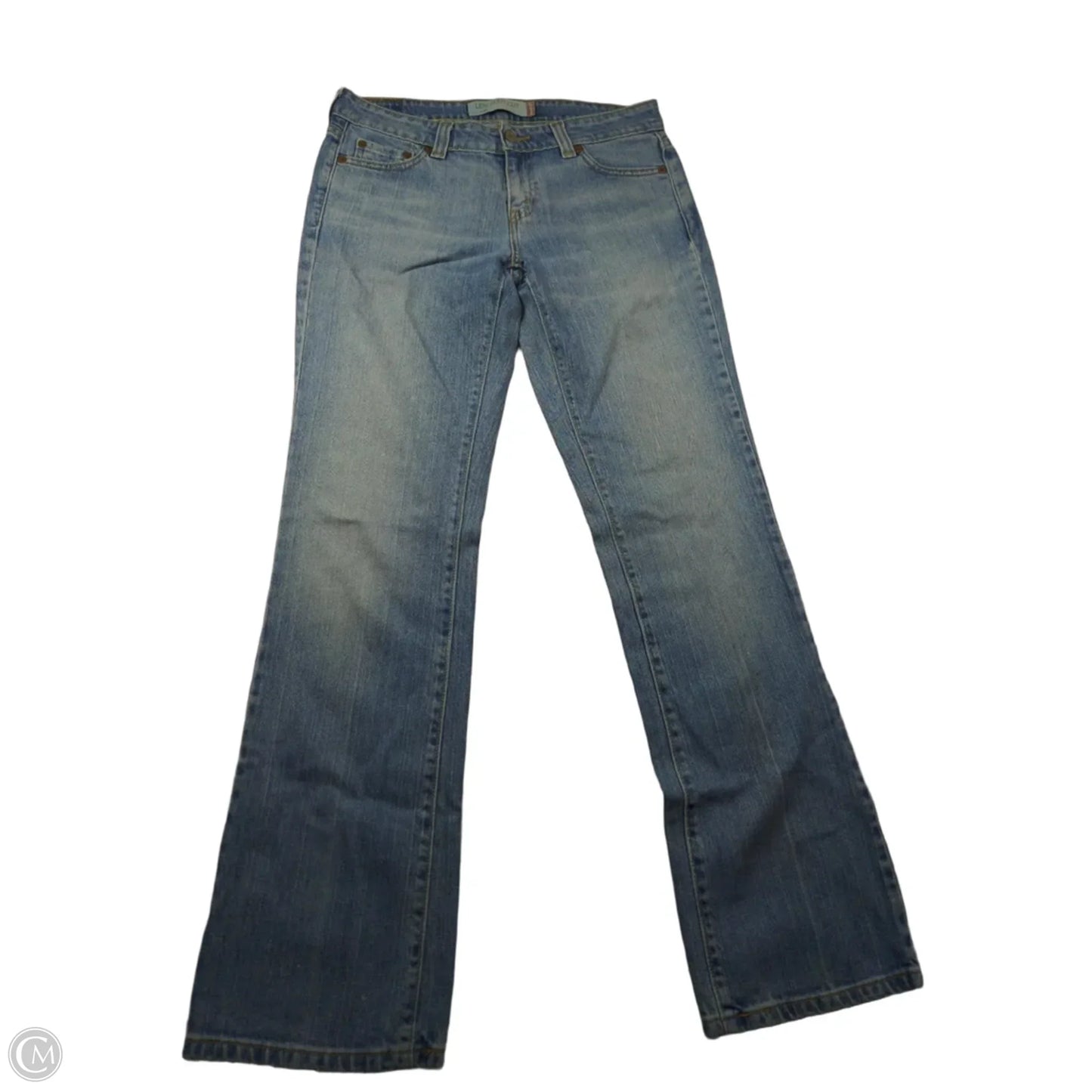Jeans Boot Cut By Levis In Blue Denim, Size: 8