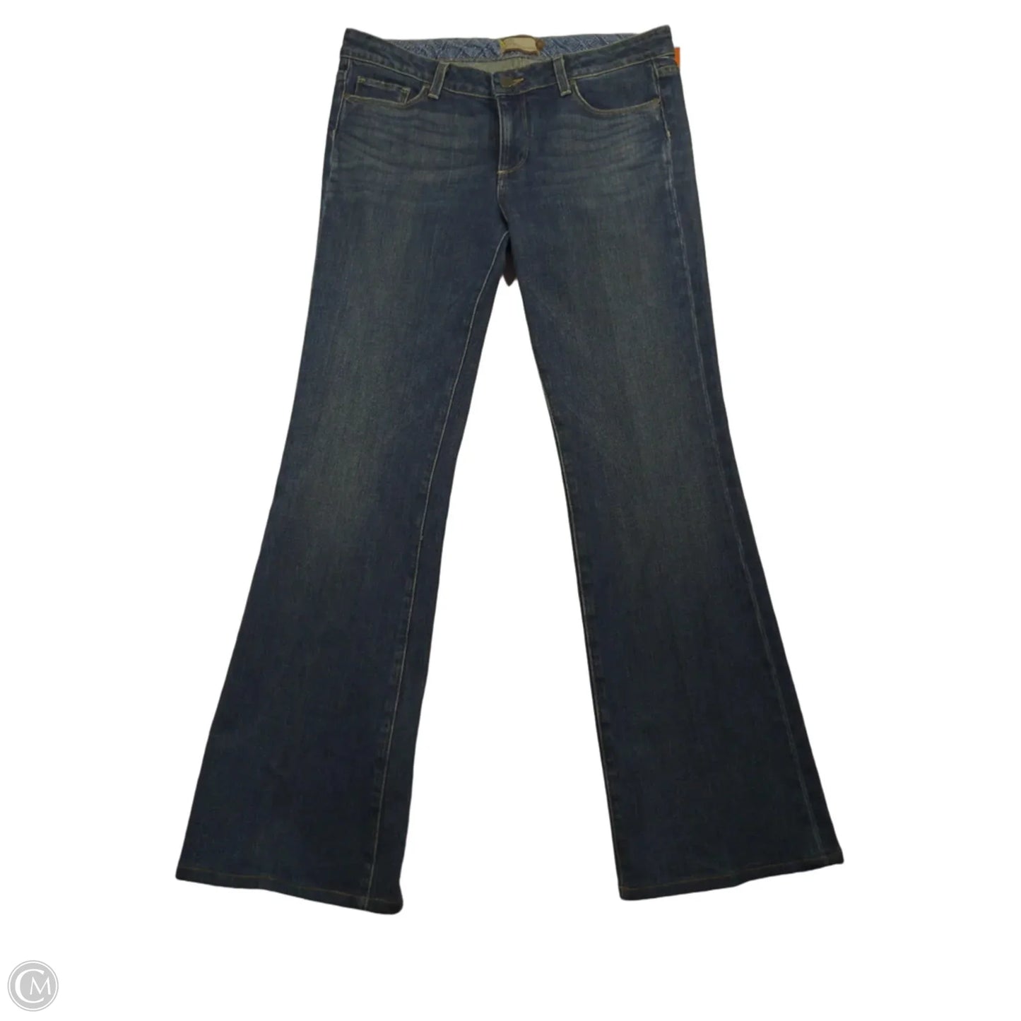 Jeans Boot Cut By Paige In Blue Denim, Size: 12