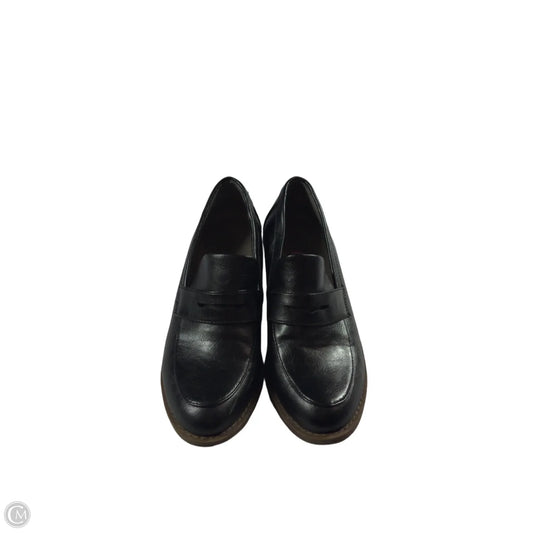 Shoes Flats By Sofft In Black & Brown, Size: 7