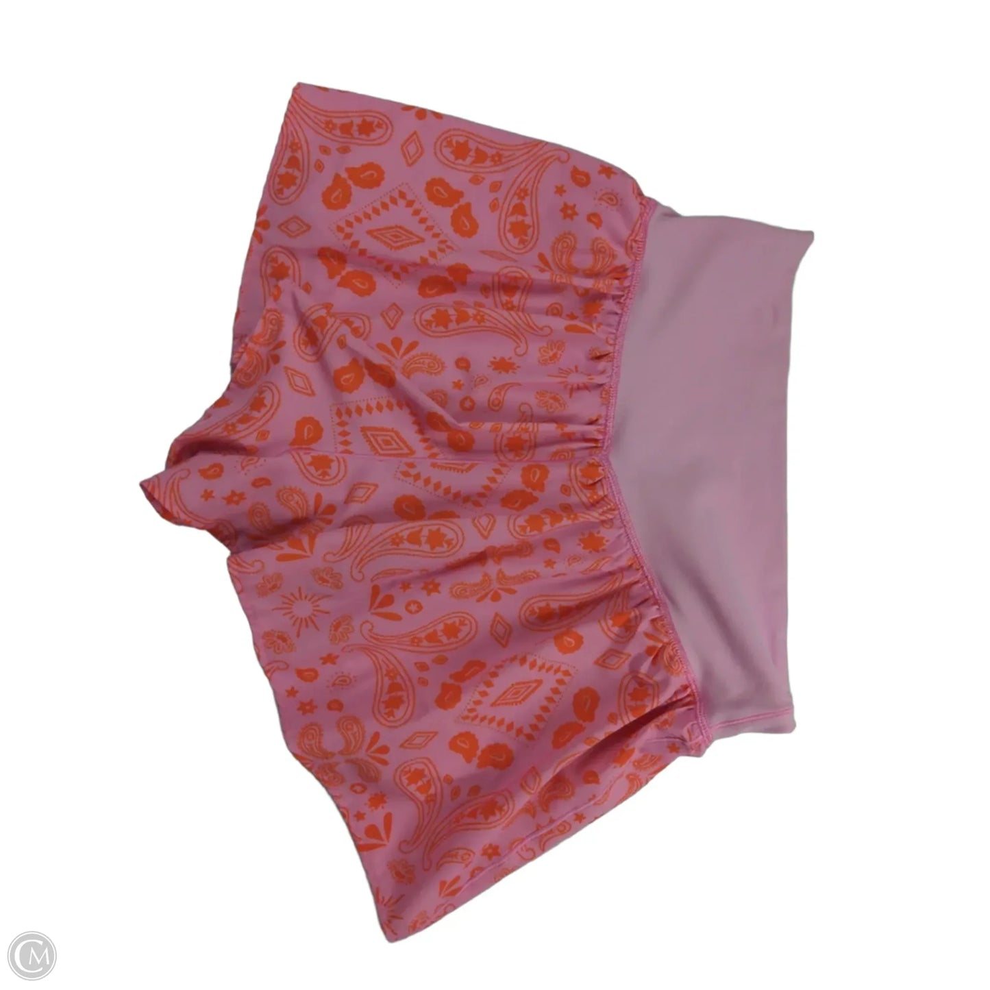 Athletic Skort By Offline By Aerie In Orange & Pink, Size: M