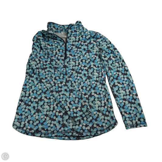 Athletic Jacket By Talbots In Blue, Size: L