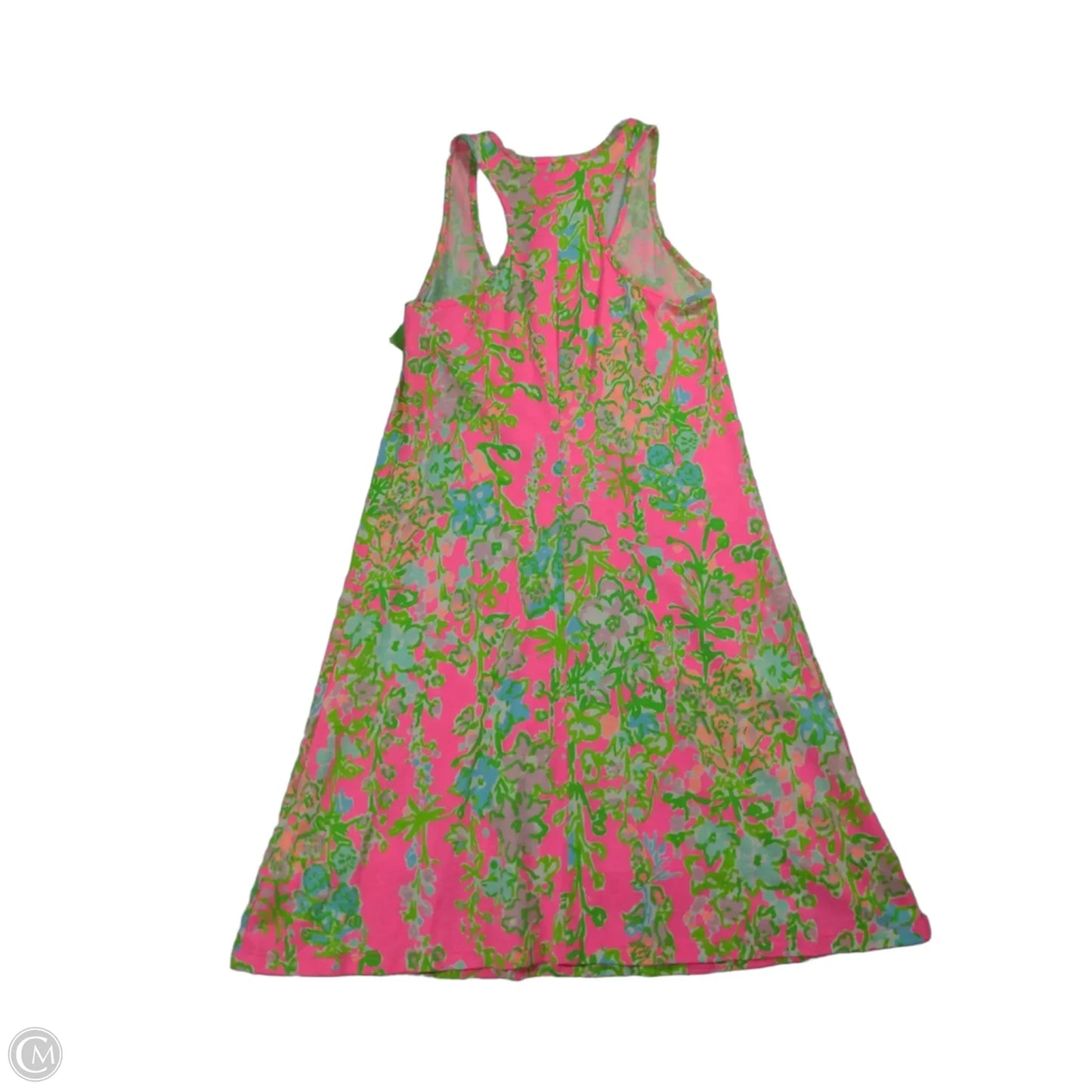 Dress Designer By Lilly Pulitzer In Green & Pink, Size: Xxs
