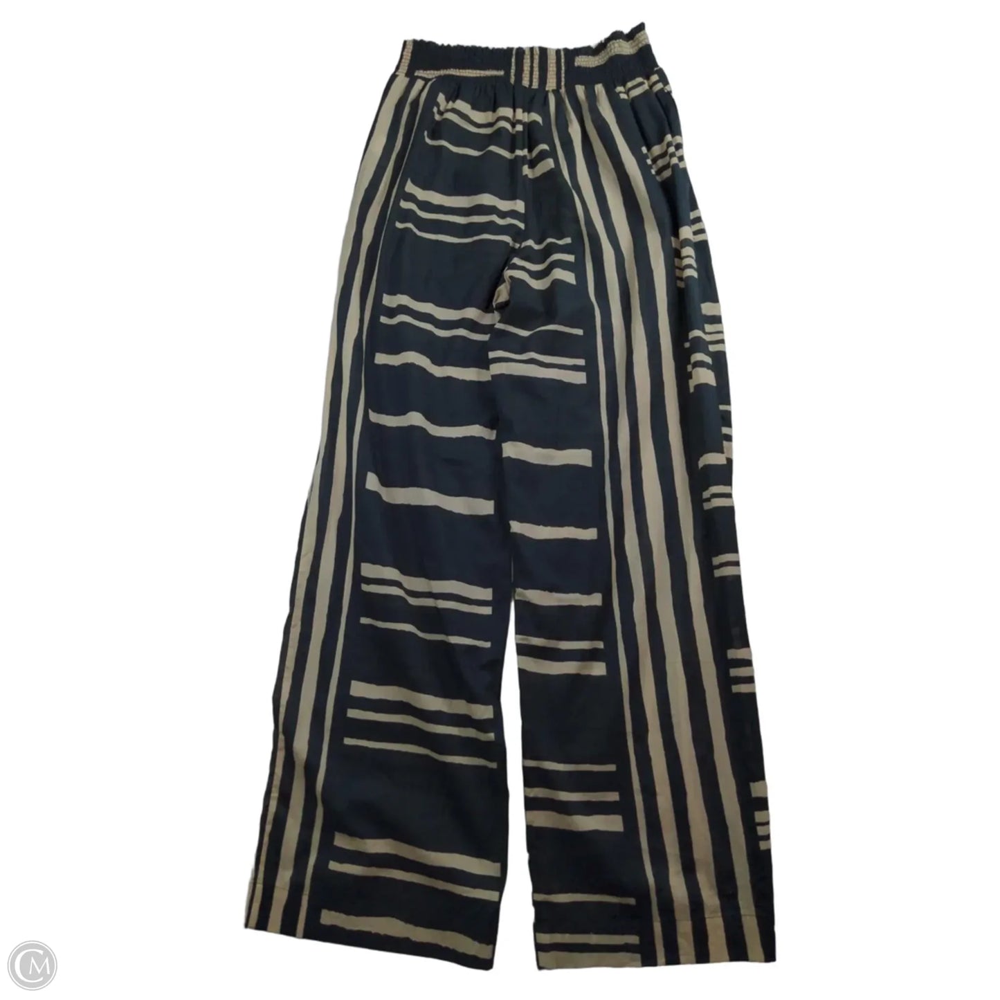 Pants Lounge By Rails In Black & Tan, Size: L
