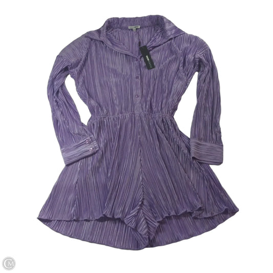 Romper By Fashion Nova In Purple, Size: S
