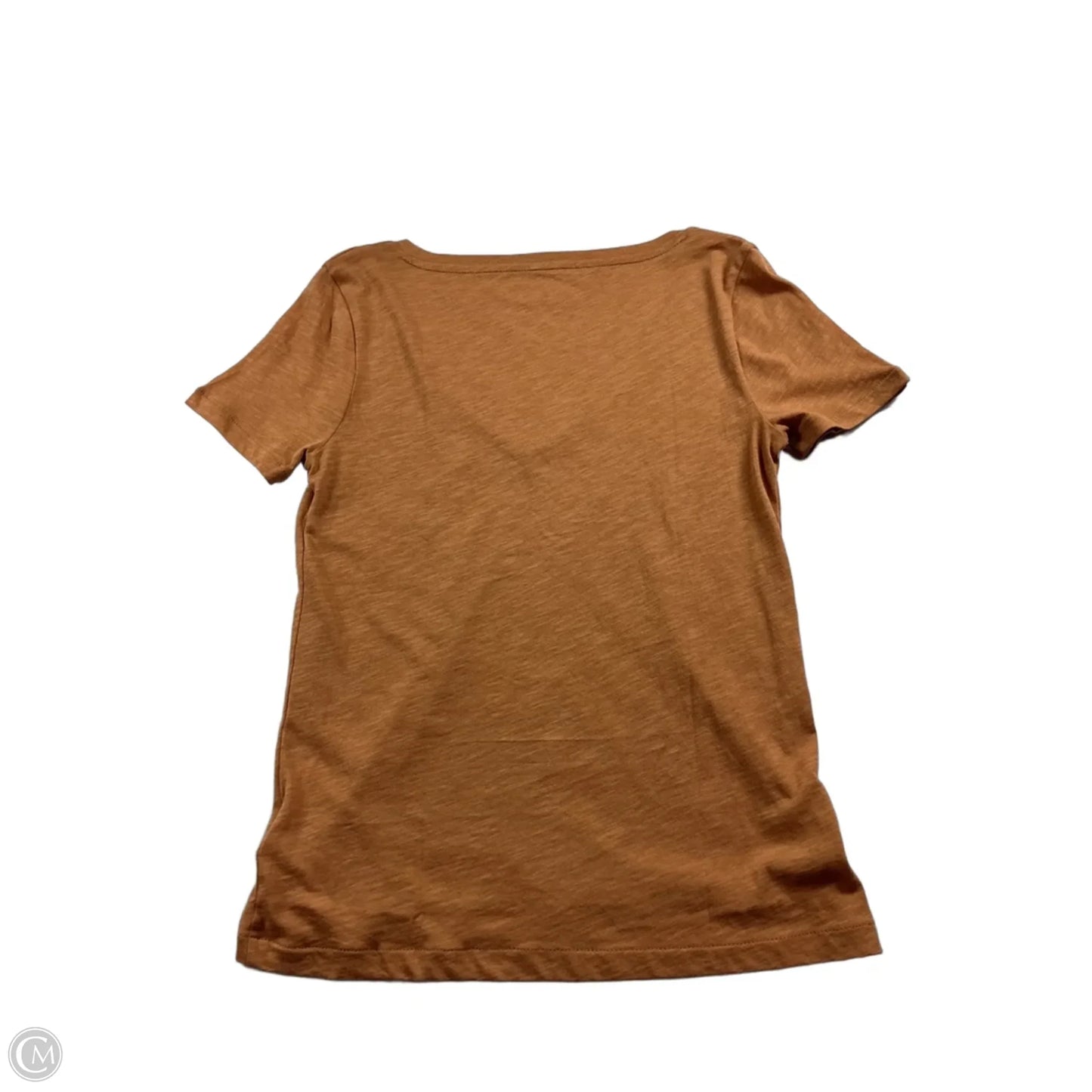 Top Short Sleeve Basic By J. Crew In Orange, Size: Xs