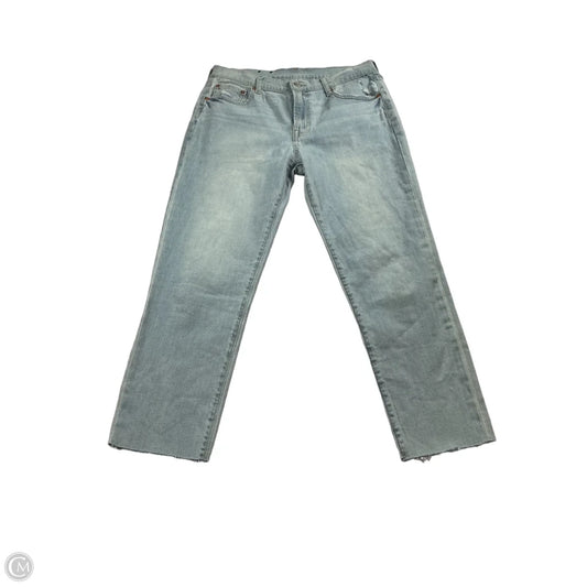 Jeans Boyfriend By Gap In Blue Denim, Size: 8
