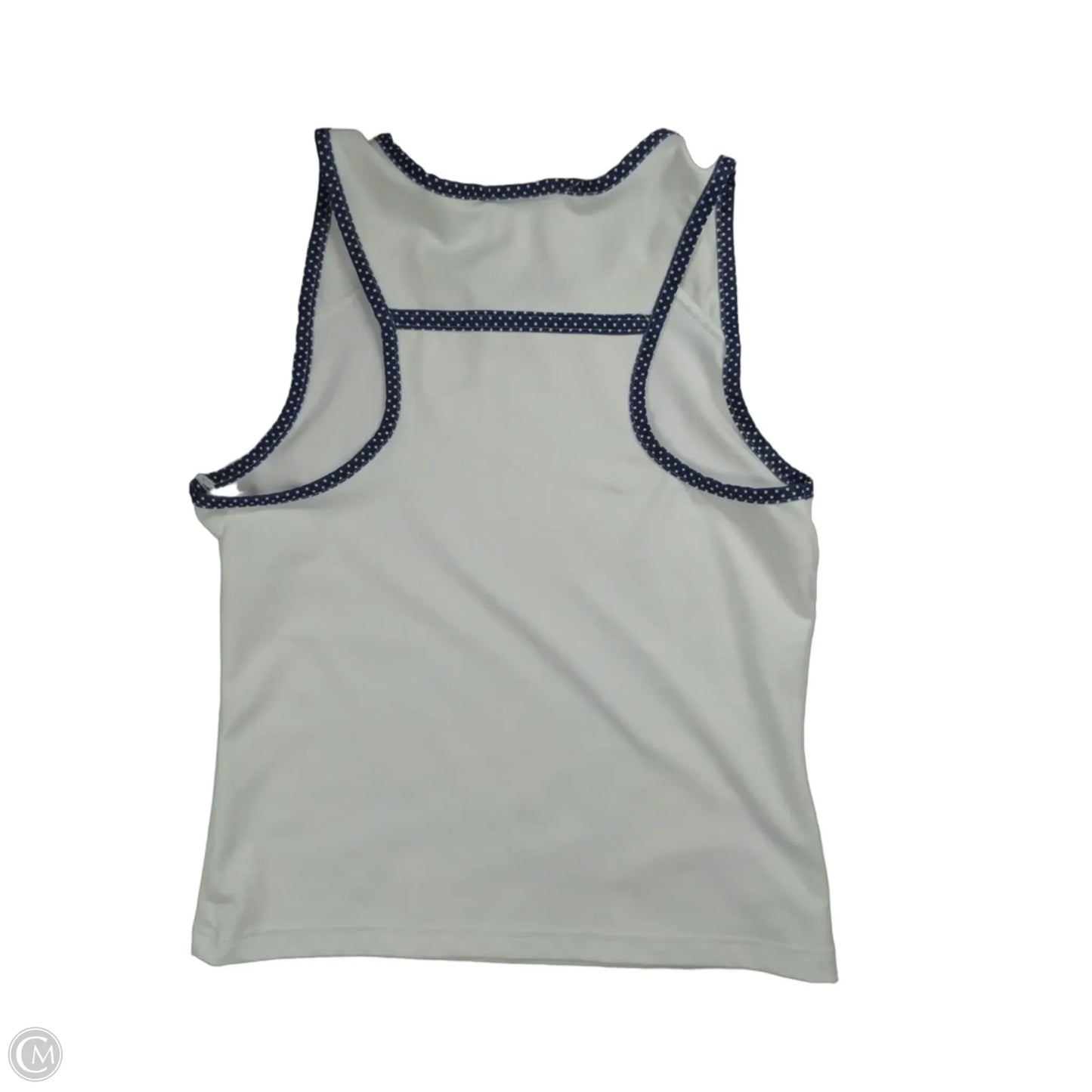 Athletic Tank Top By Clothes Mentor In White, Size: M