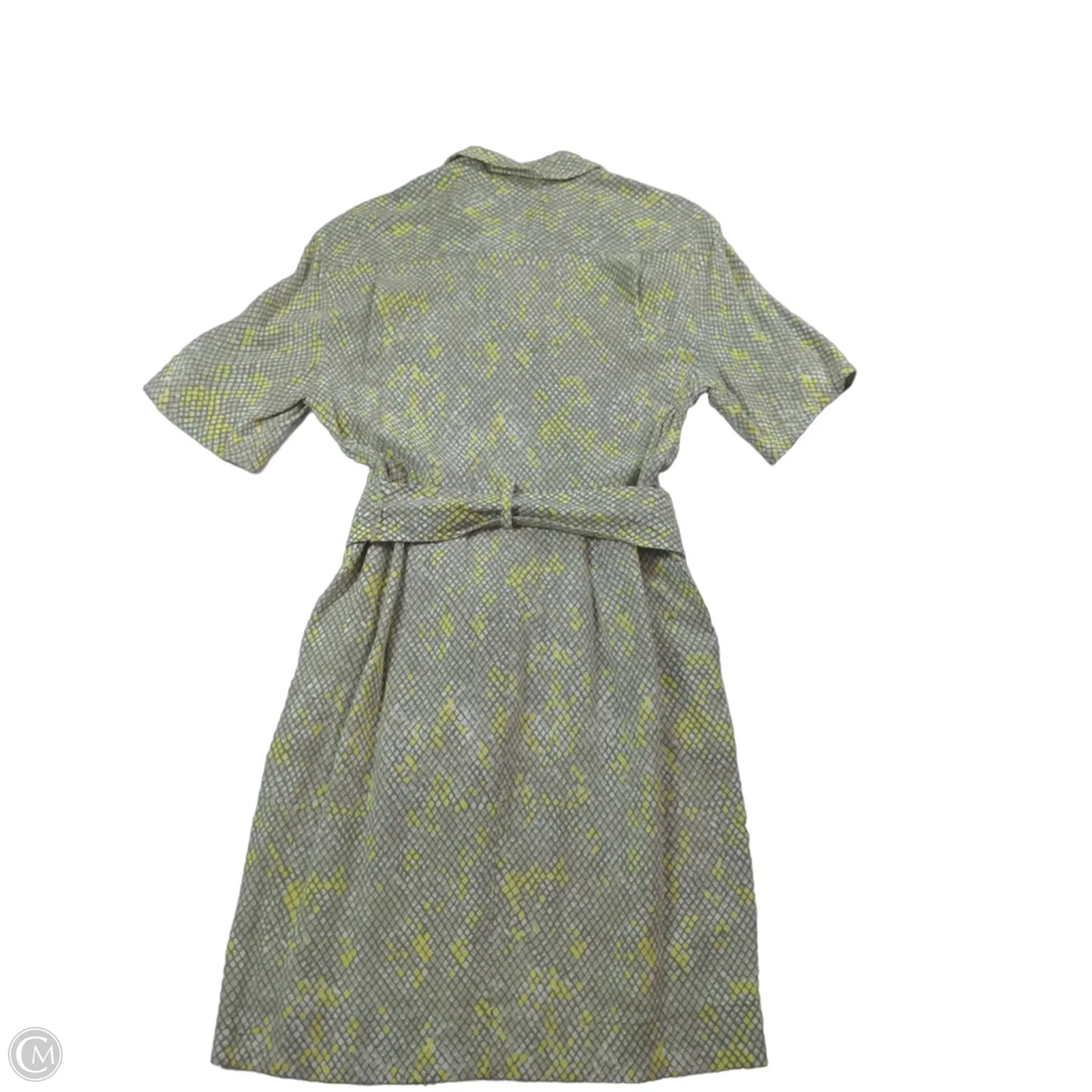 Dress Work By Equipment In Snakeskin Print, Size: 4