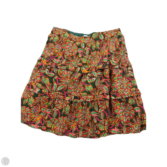 Skirt Mini & Short By J. Crew In Floral Print, Size: S