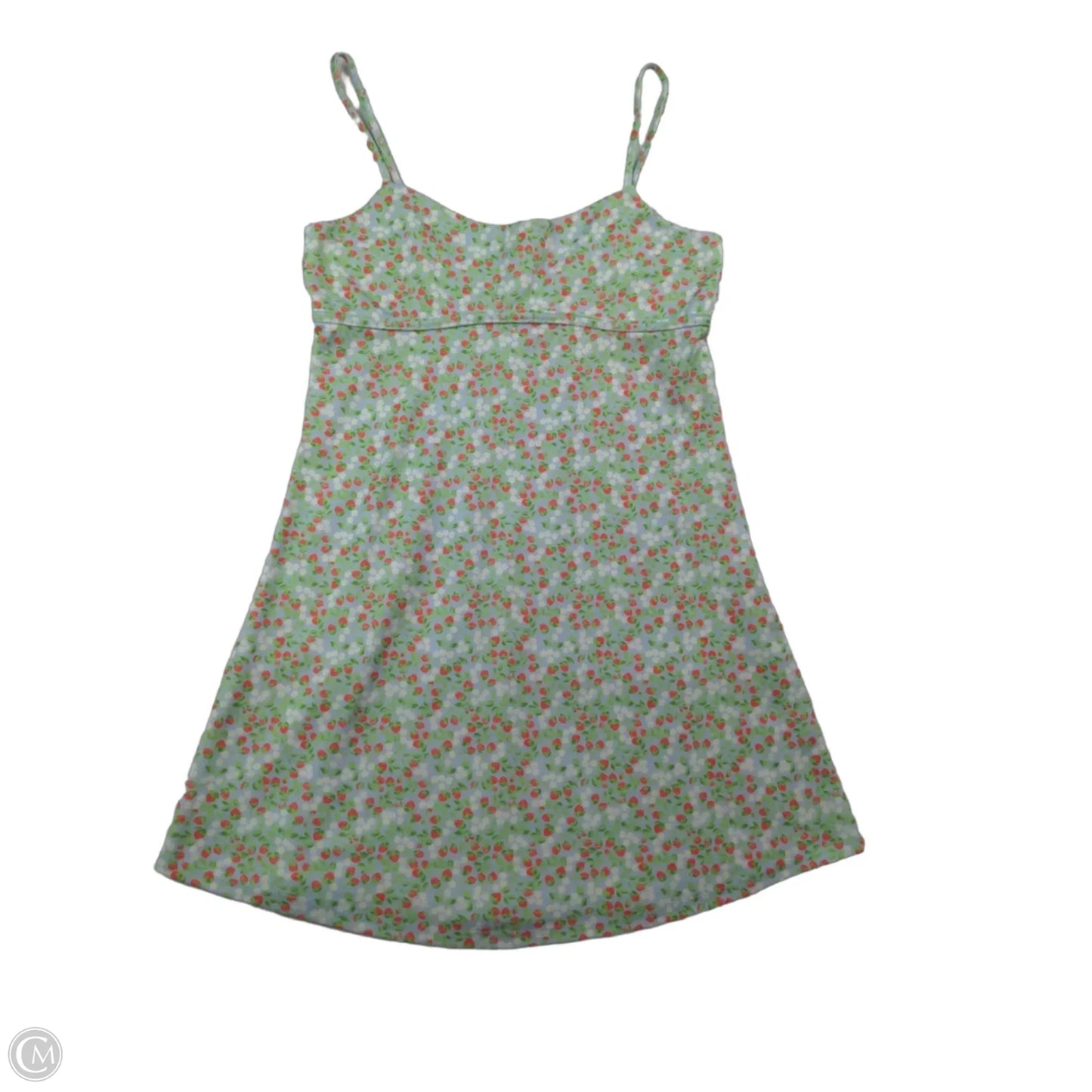 Dress Casual Short By Altard State In Green & Red, Size: S