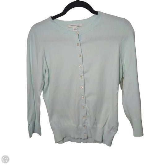 Top Long Sleeve By Banana Republic In Aqua, Size: S