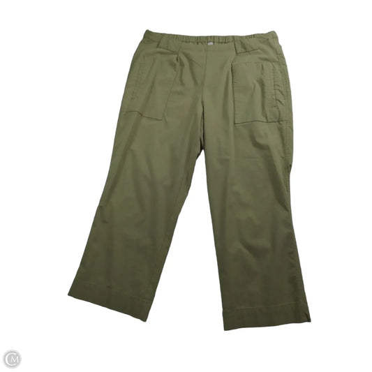 Pants Cargo & Utility By Clothes Mentor In Green, Size: 1x
