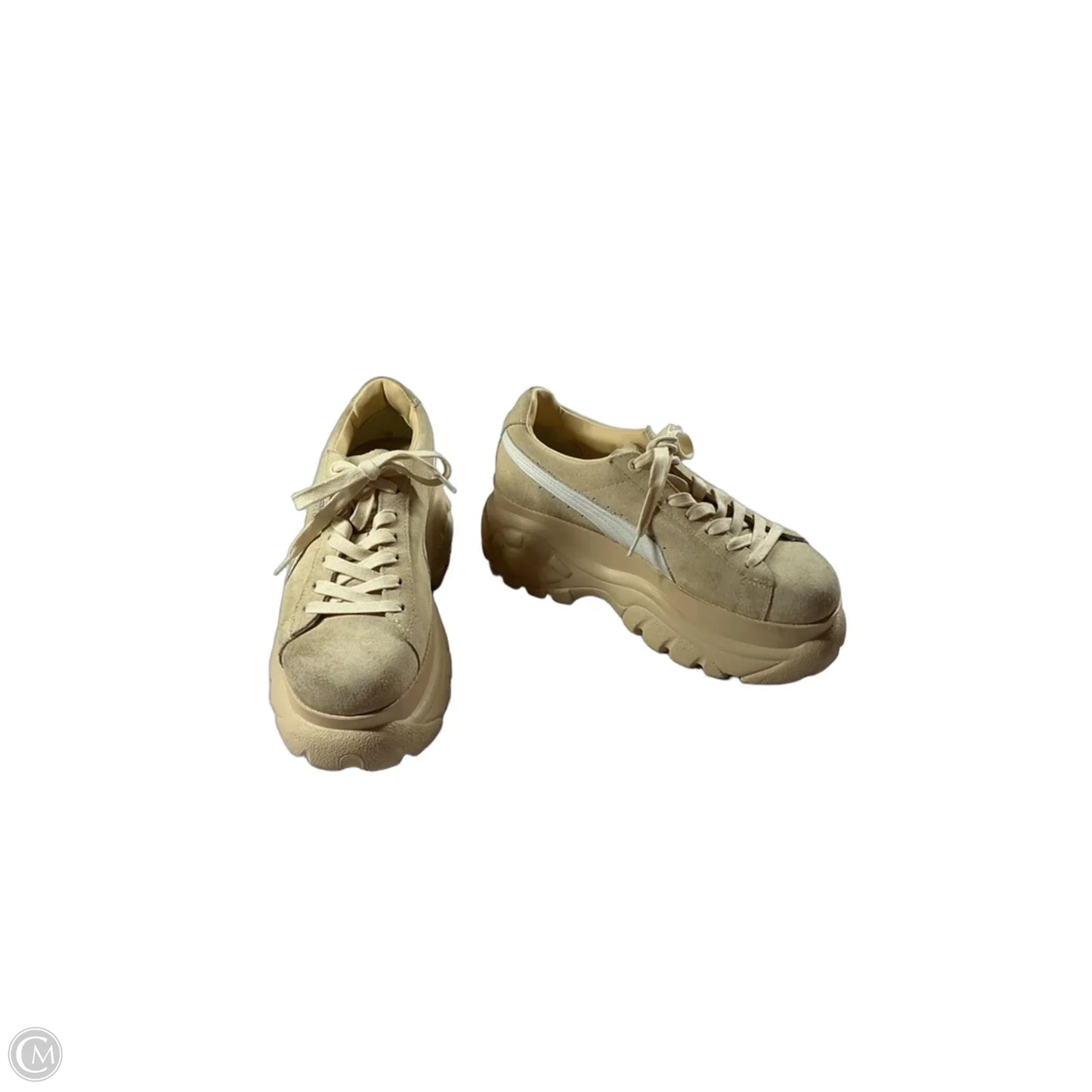 Shoes Sneakers By Puma In Tan, Size: 7