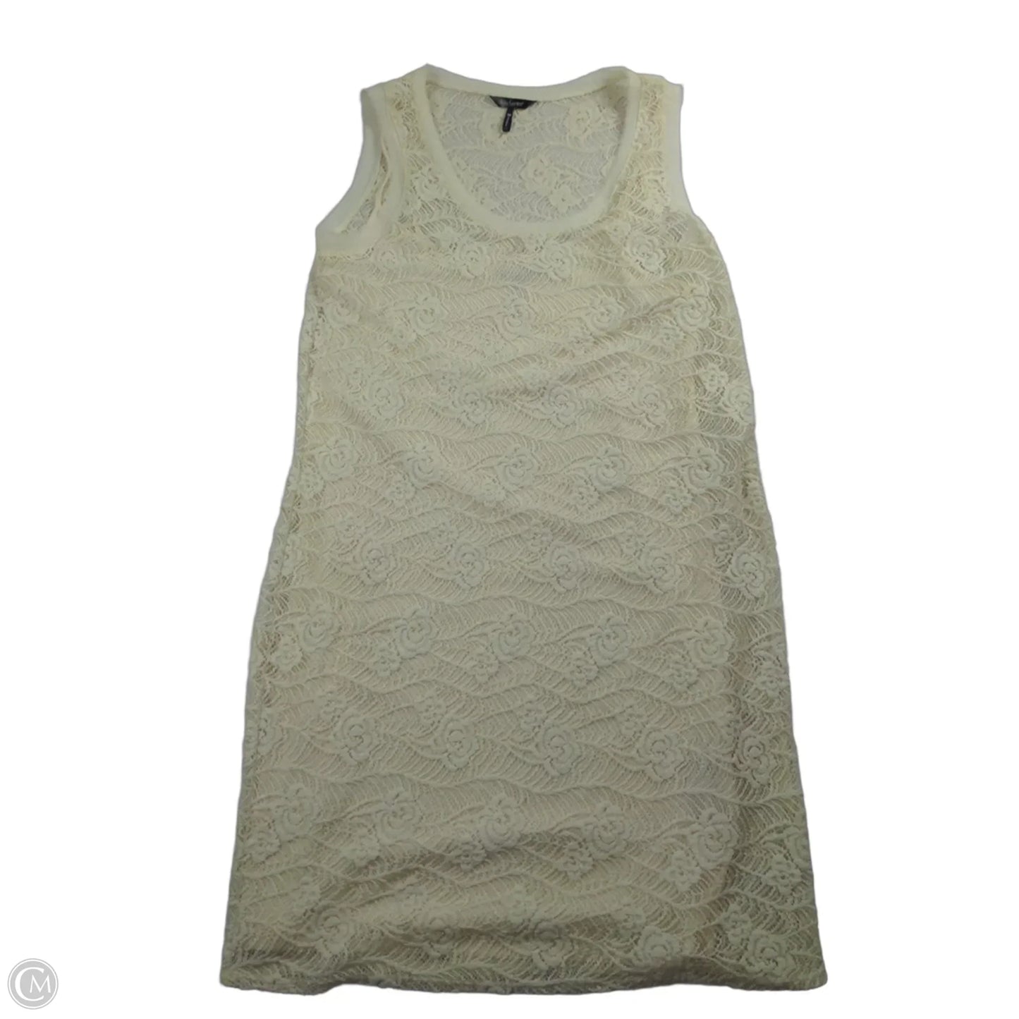 Dress Casual Midi By Daisy Fuentes In Beige, Size: M