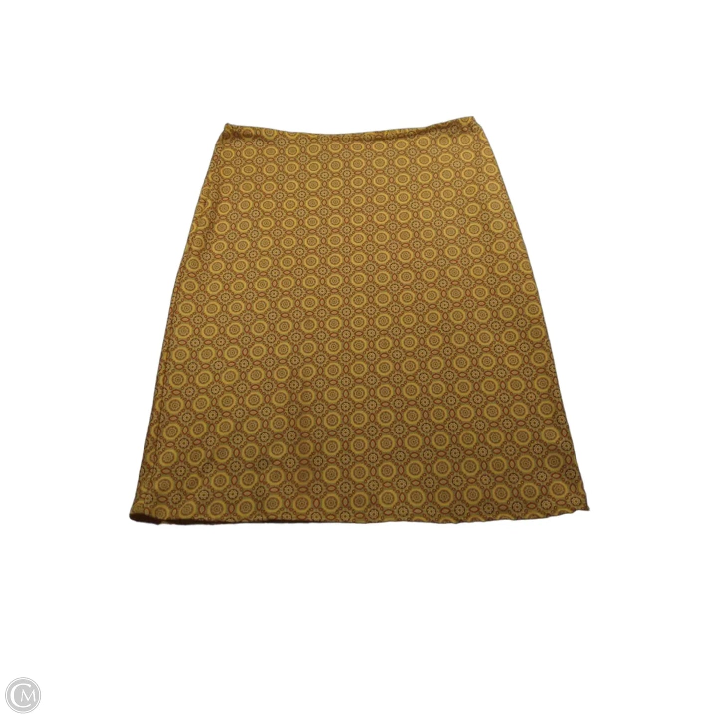 Skirt Midi By Esprit In Red & Yellow, Size: S