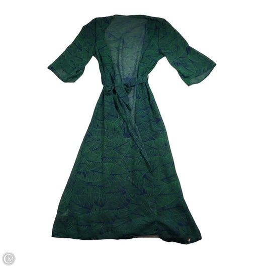 Kimono By Cupshe In Blue & Green, Size: Osfm