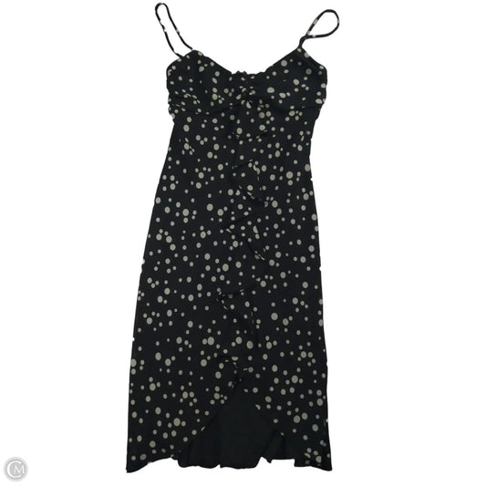 Dress Party Midi By Abs In Polkadot Pattern, Size: 10