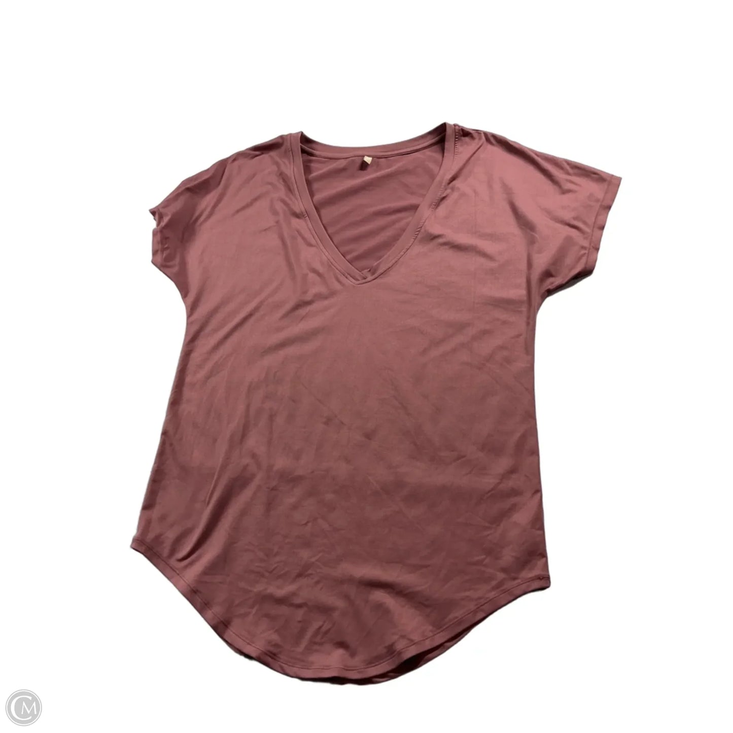 Top Short Sleeve Basic By Clothes Mentor In Pink, Size: Xs
