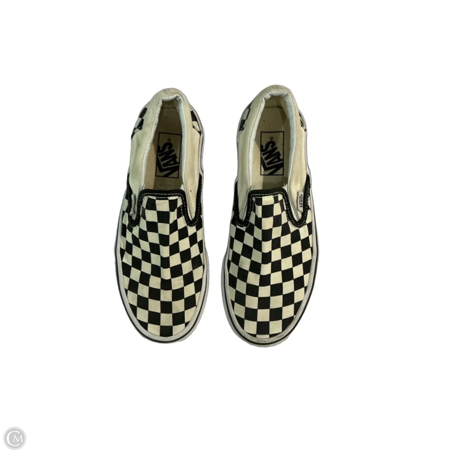 Shoes Sneakers By Vans In Checkered Pattern, Size: 7