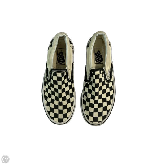 Shoes Sneakers By Vans In Checkered Pattern, Size: 7