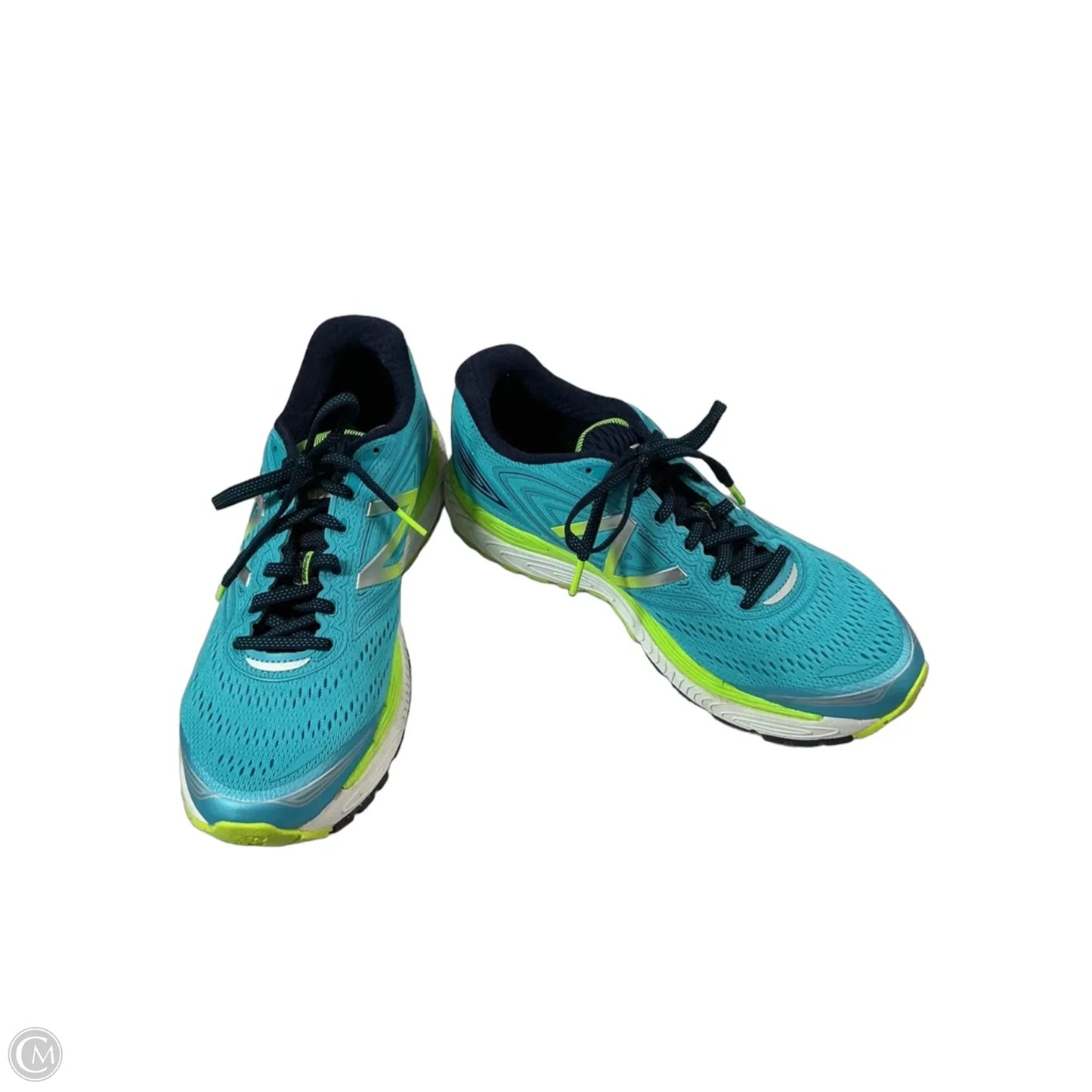 Shoes Athletic By New Balance In Blue & Green, Size: 10