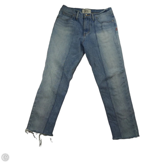 Jeans Straight By Urban Outfitters In Blue Denim, Size: 10
