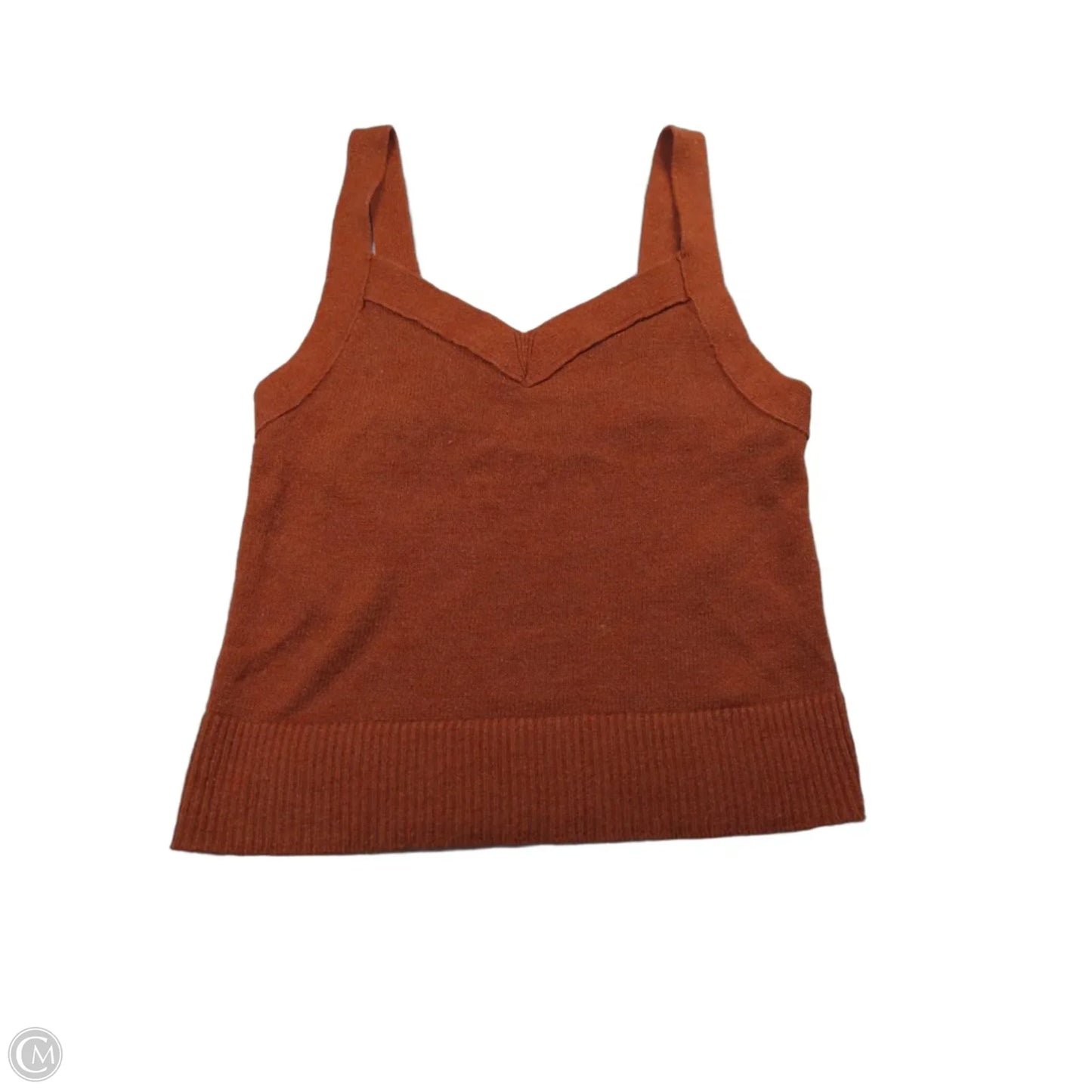 Top Sleeveless By Banana Republic In Orange, Size: Xs
