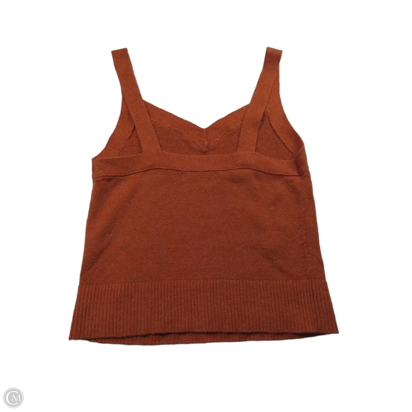Top Sleeveless By Banana Republic In Orange, Size: Xs