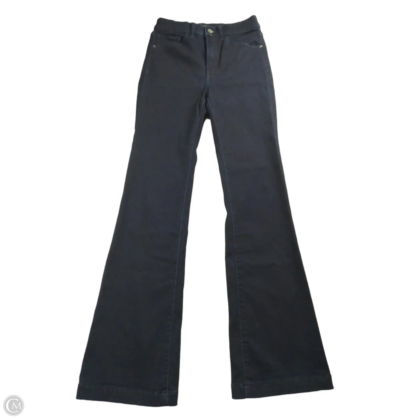Jeans Boot Cut By Express In Blue Denim, Size: 6